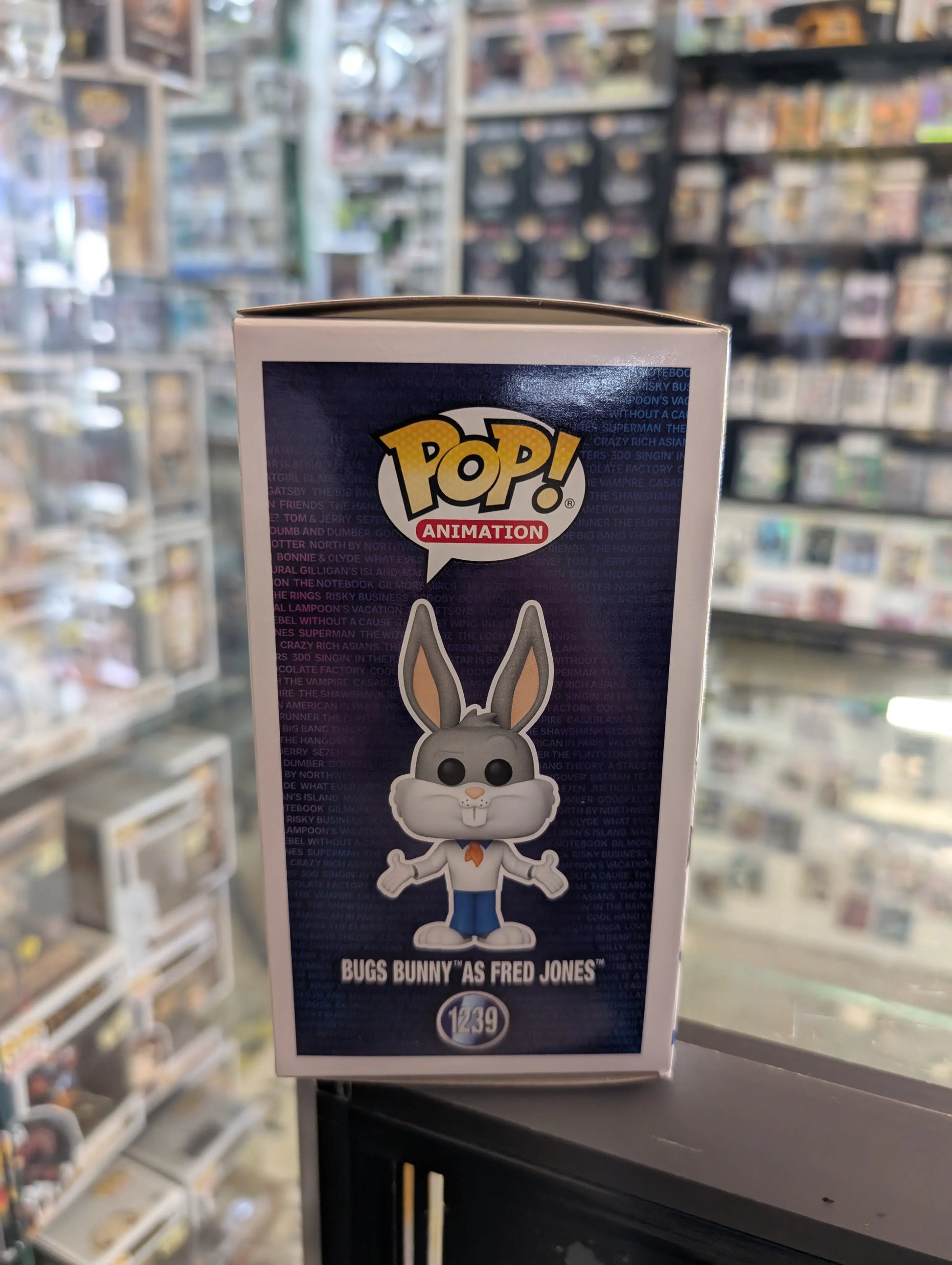 Looney Tunes - Bugs Bunny as Fred (WB 100th) Pop! Vinyl [1239] FRENLY BRICKS - Open 7 Days