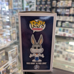 Looney Tunes - Bugs Bunny as Fred (WB 100th) Pop! Vinyl [1239] FRENLY BRICKS - Open 7 Days