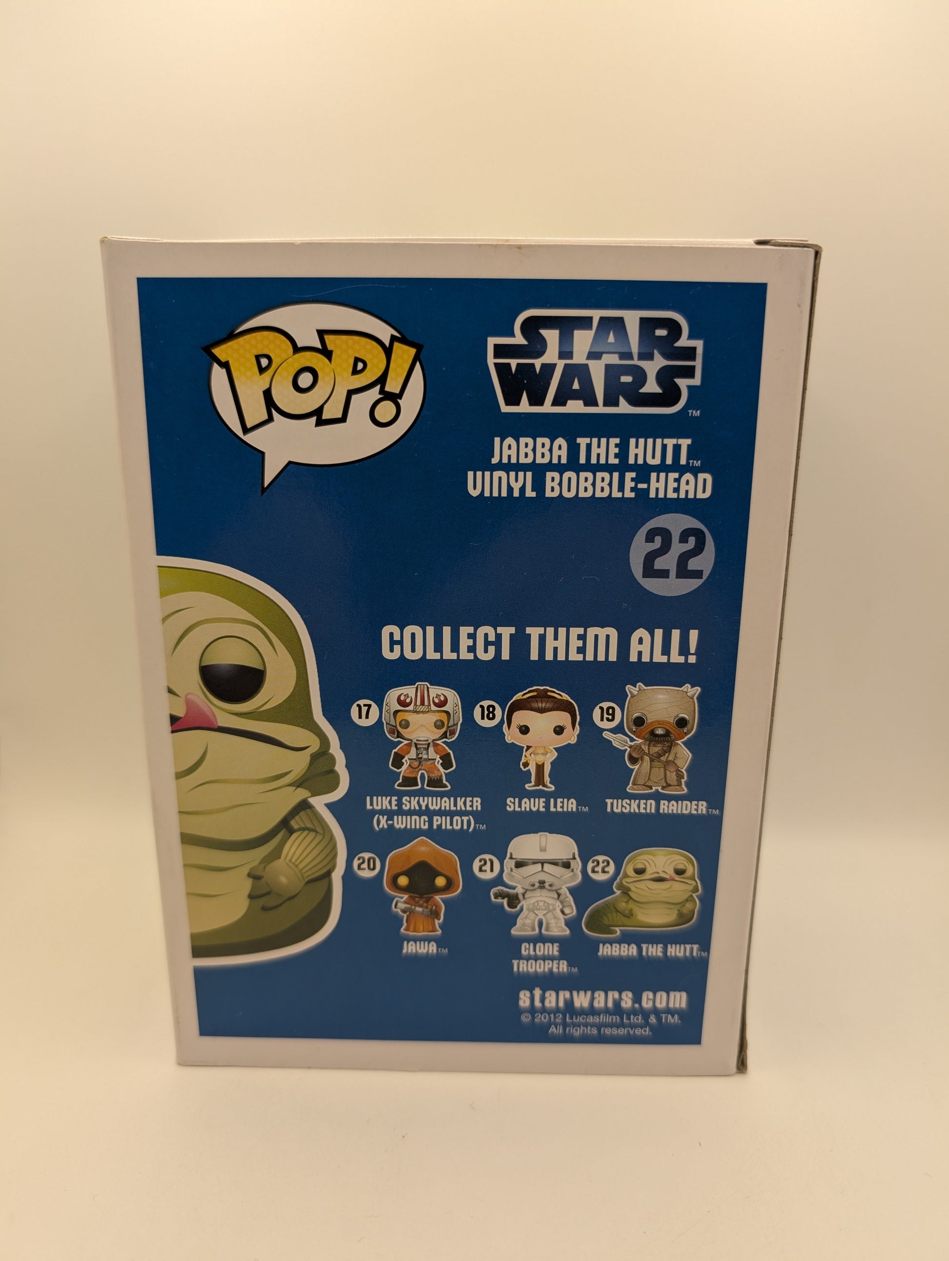 Star Wars - Jabba The Hutt #22 Blue Box 2017 Funko Pop Vinyl Figure FRENLY BRICKS - Open 7 Days