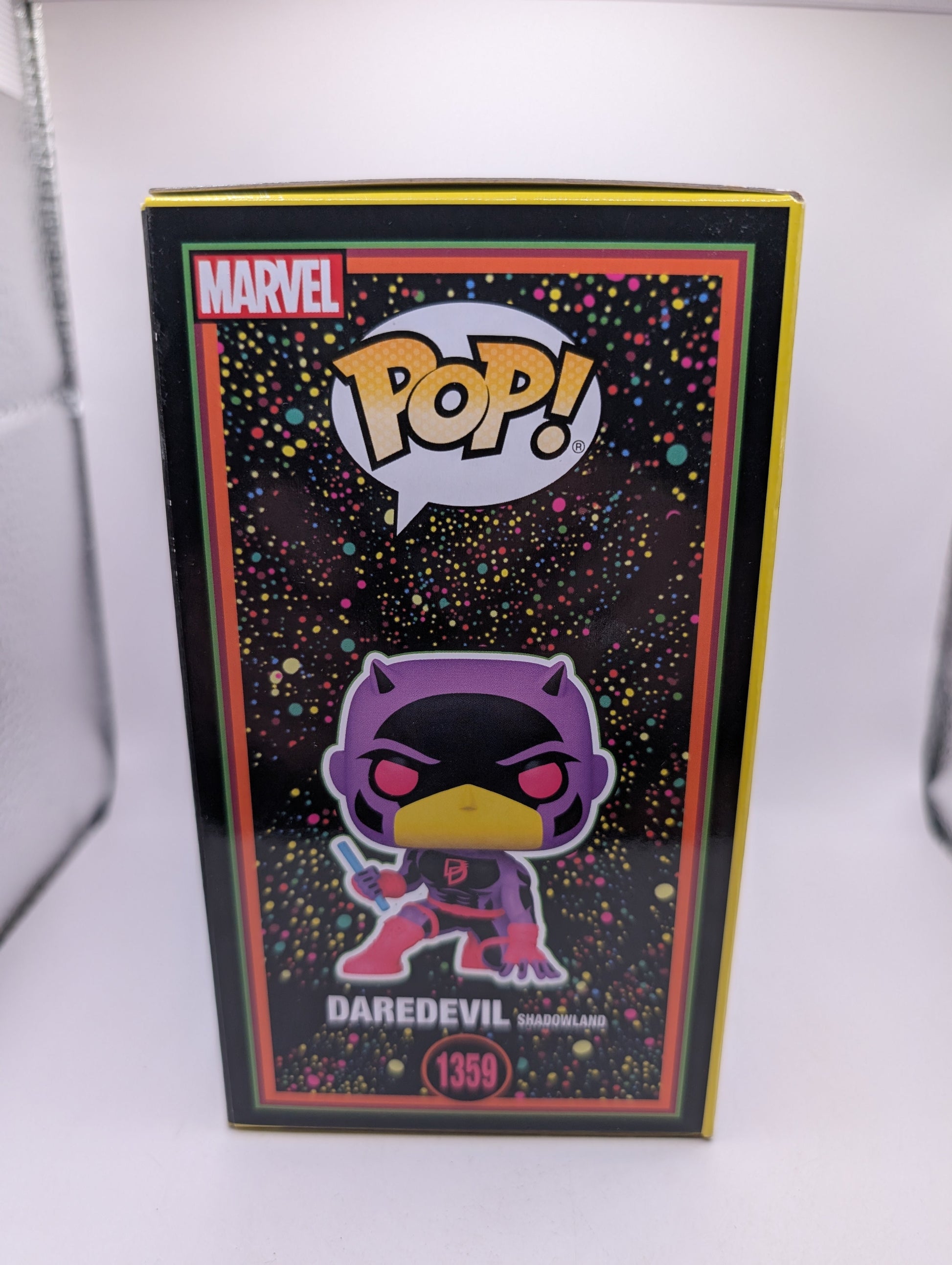 Funko POP! Marvel #1359 Daredevil Shadowland Blacklight FRENLY BRICKS - Open 7 Days