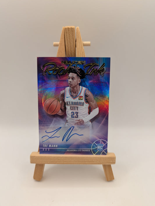 2021-22 Panini NBA Hoops Rookie Ink Tre Mann #RI-TMM Rookie Auto RC FRENLY BRICKS - Open 7 Days