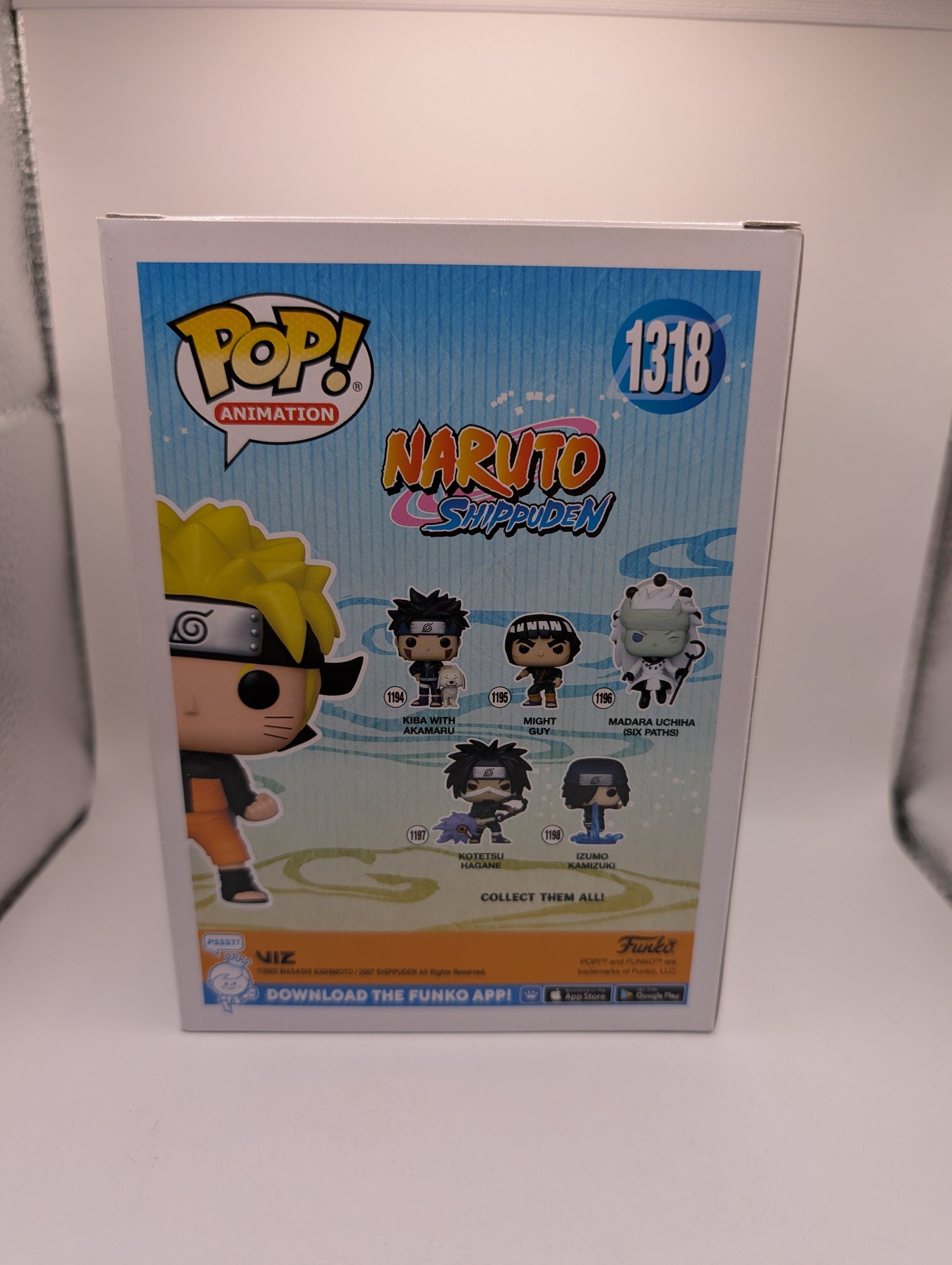 Funko Pop - Naruto Shippuden - Naruto Uzumaki with Rasenshuriken GLOW #1318 FRENLY BRICKS - Open 7 Days