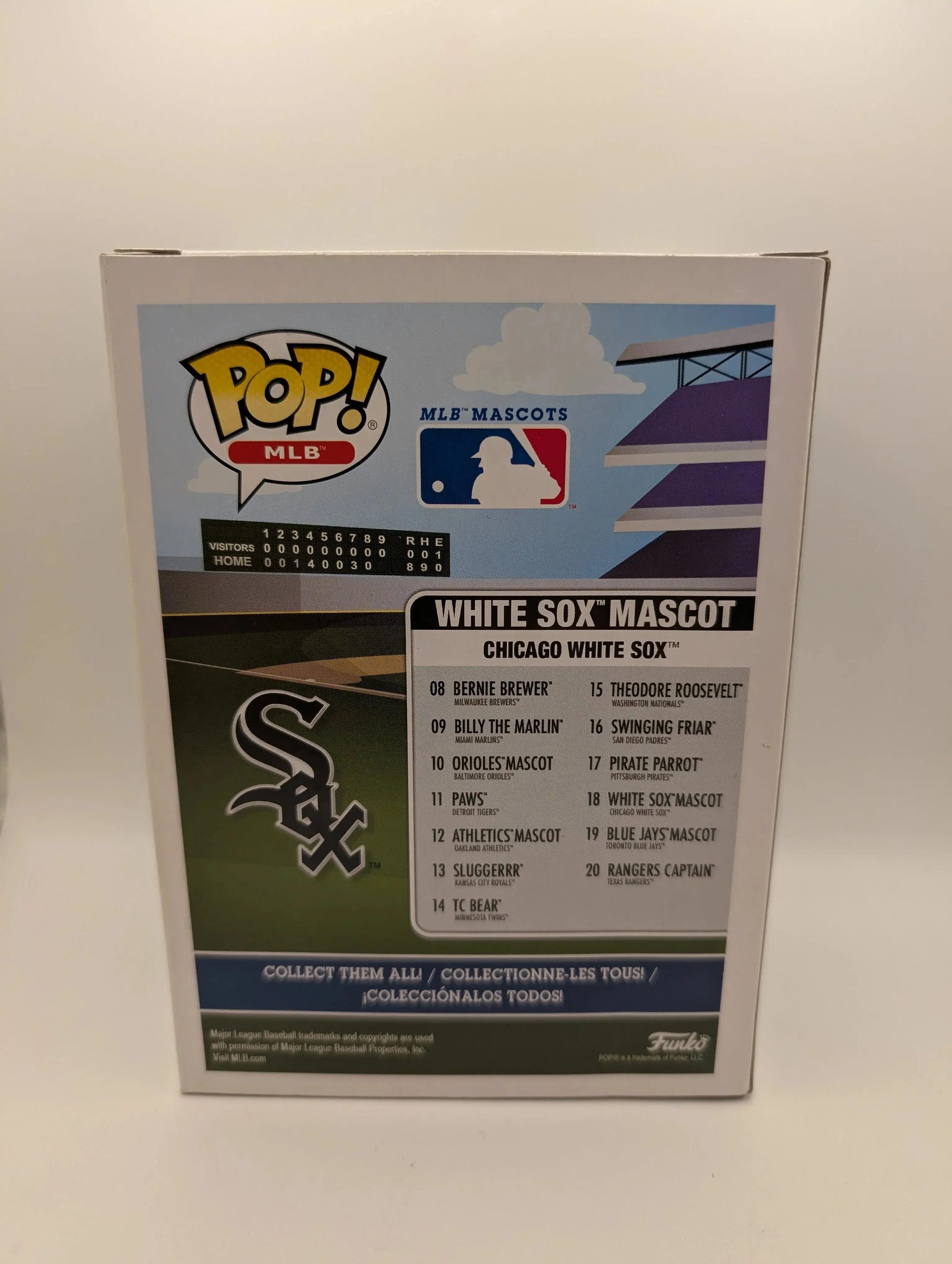 Funko POP! Chicago White Sox Mascot MLB #18 VAULTED Baseball, photo 3 image 3