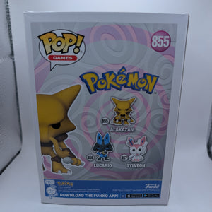 Alakazam #855 Pokémon Funko Pop Vinyl Figure Games 2021 FRENLY BRICKS - Open 7 Days