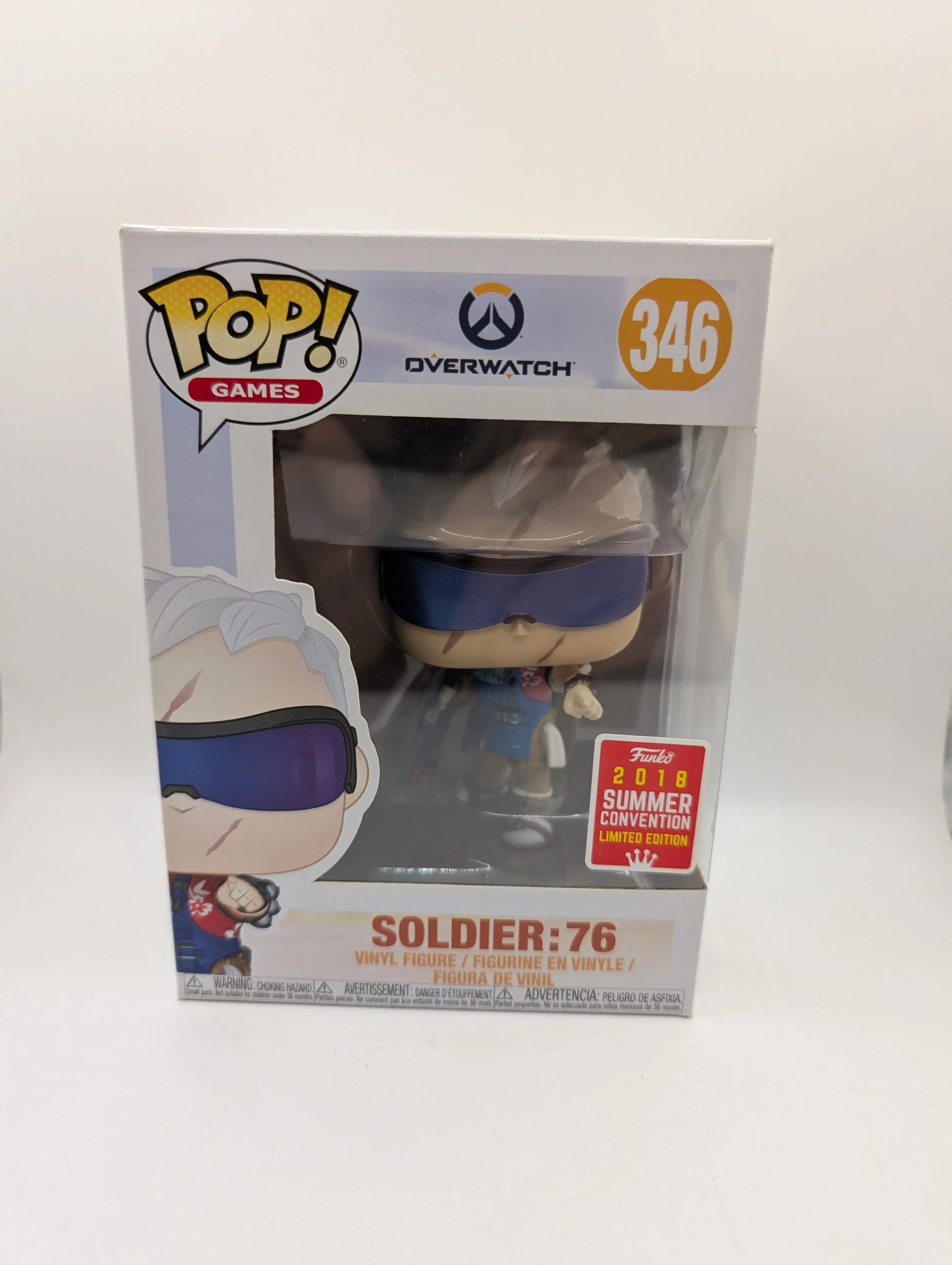 Funko POP! Soldier 76 (Grillmaster) 346 Overwatch Vinyl Figure image 1