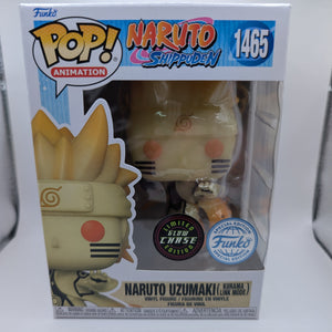 Pop Naruto Uzumaki Kurama Link Mode #1465 Glow Chase Funko Pop Vinyl FRENLY BRICKS - Open 7 Days