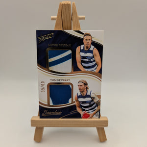 2025 Select Seamless Mitch Duncan Tom Stewart Dual Patch /60 Geelong FRENLY BRICKS - Open 7 Days