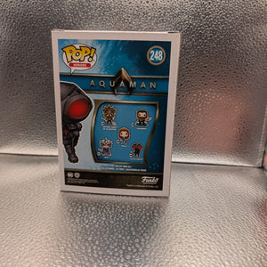 FUNKO Pop Vinyl Black Manta Aquaman #248 FRENLY BRICKS - Open 7 Days