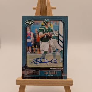 2020 Panini Playbook Football - Green Auto #d - SAM DARNOLD - New York Jets FRENLY BRICKS - Open 7 Days