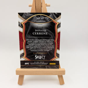 Donald Cerrone 2021 Select Gold Disco 2/10 UFC FRENLY BRICKS - Open 7 Days