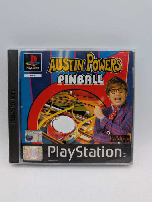Austin Powers Pinball with Manual Playstation One Tested