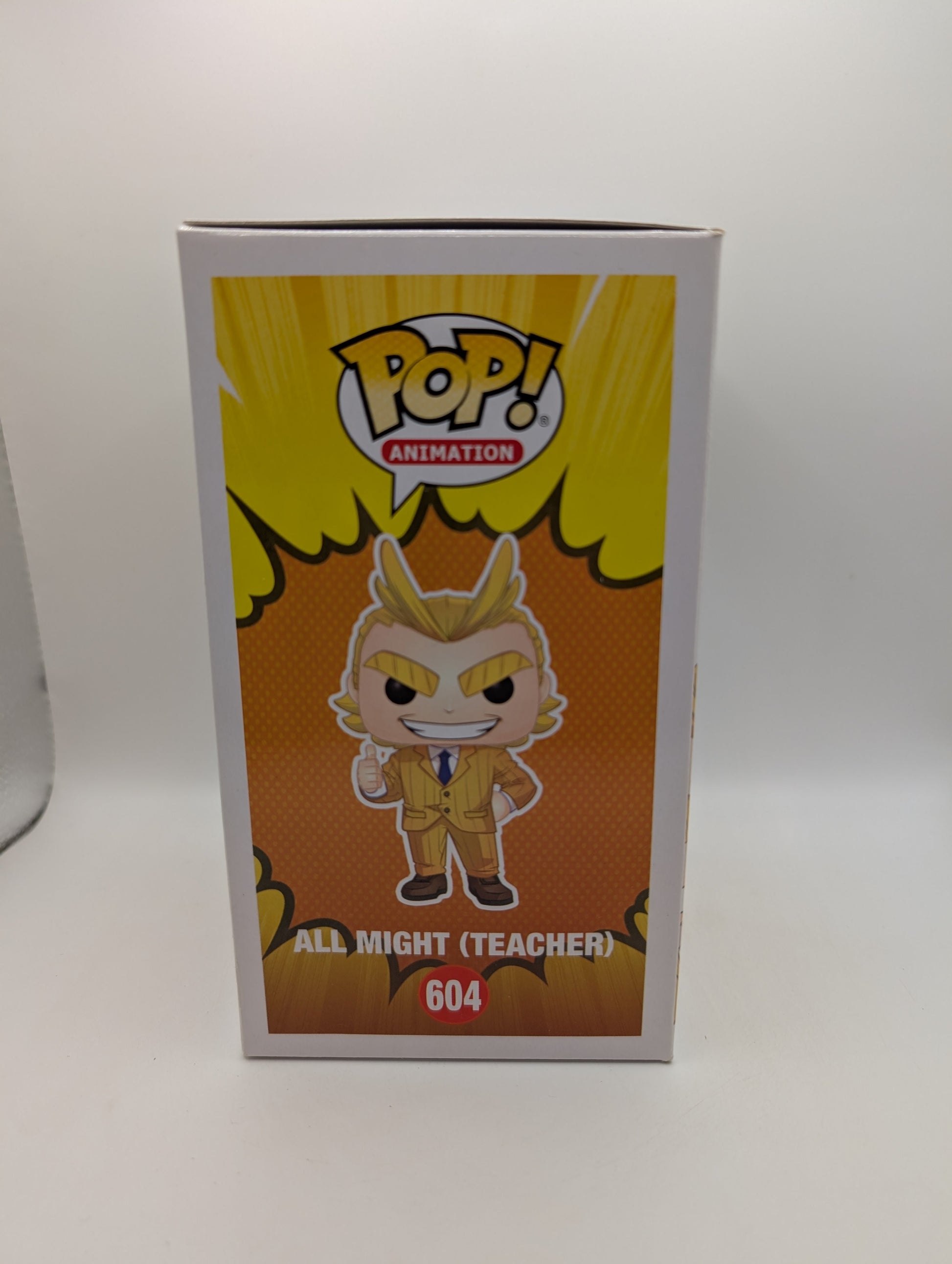 #604 Funko Pop My Hero Academia All Might Teacher Vinyl Figure FRENLY BRICKS - Open 7 Days