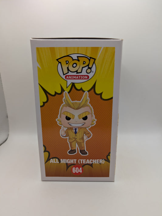 #604 Funko Pop My Hero Academia All Might Teacher Vinyl Figure FRENLY BRICKS - Open 7 Days