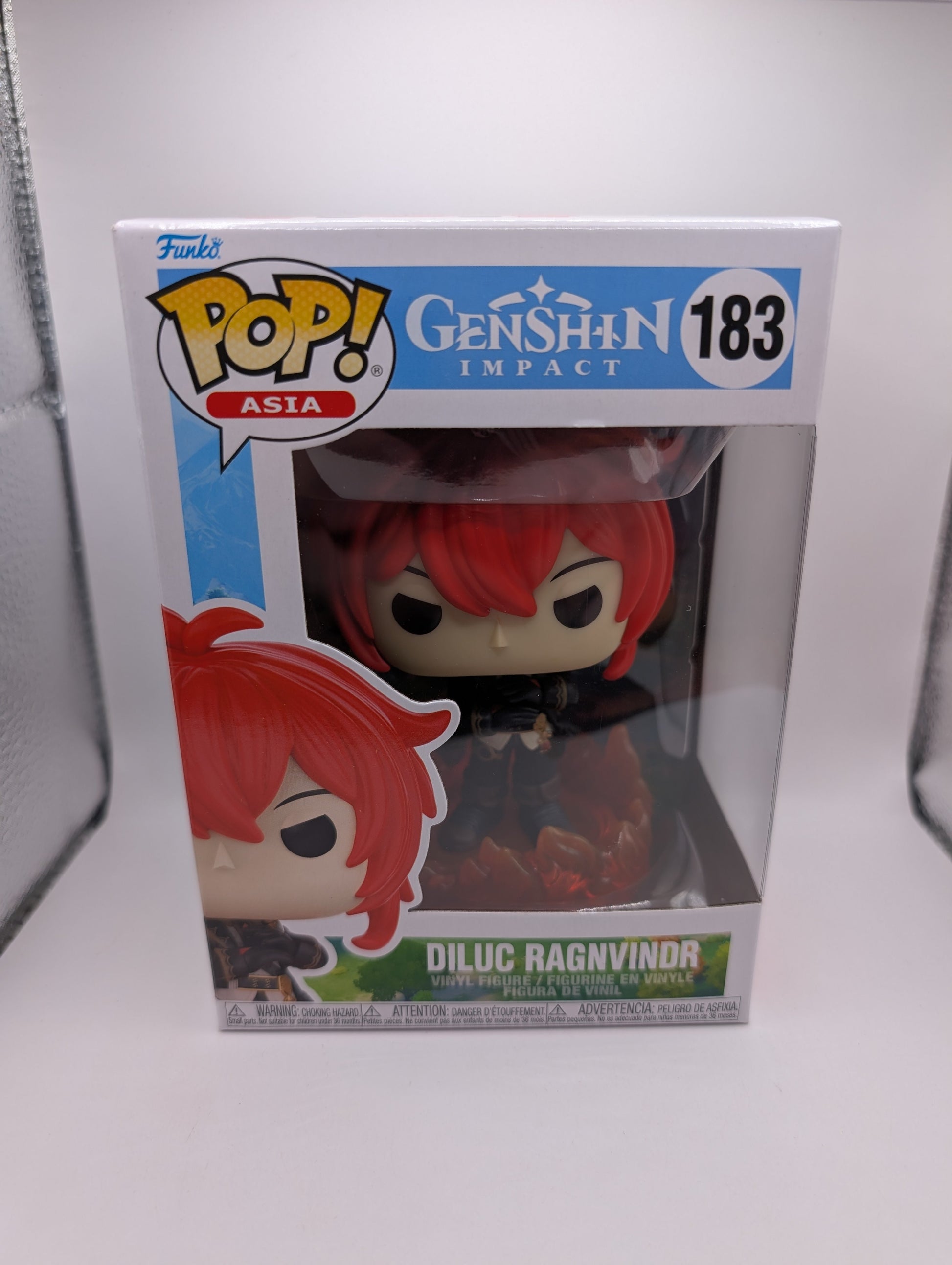 Funko - Genshin Impact - Diluc Ragvindr #183 FRENLY BRICKS - Open 7 Days