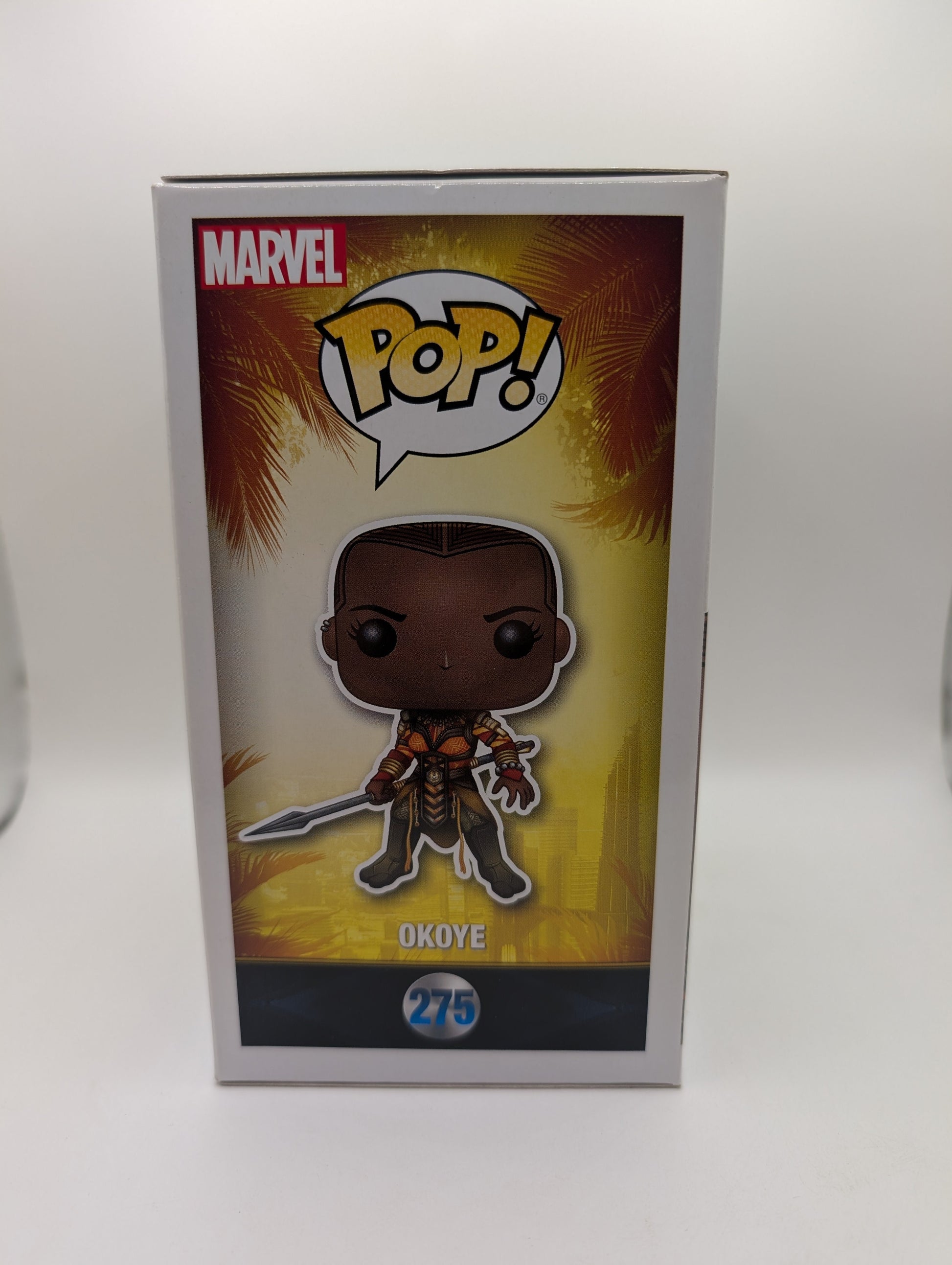 Okoye Popcultcha Exclusive #275 Black Panther Funko Pop Rare Vaulted Marvel FRENLY BRICKS - Open 7 Days