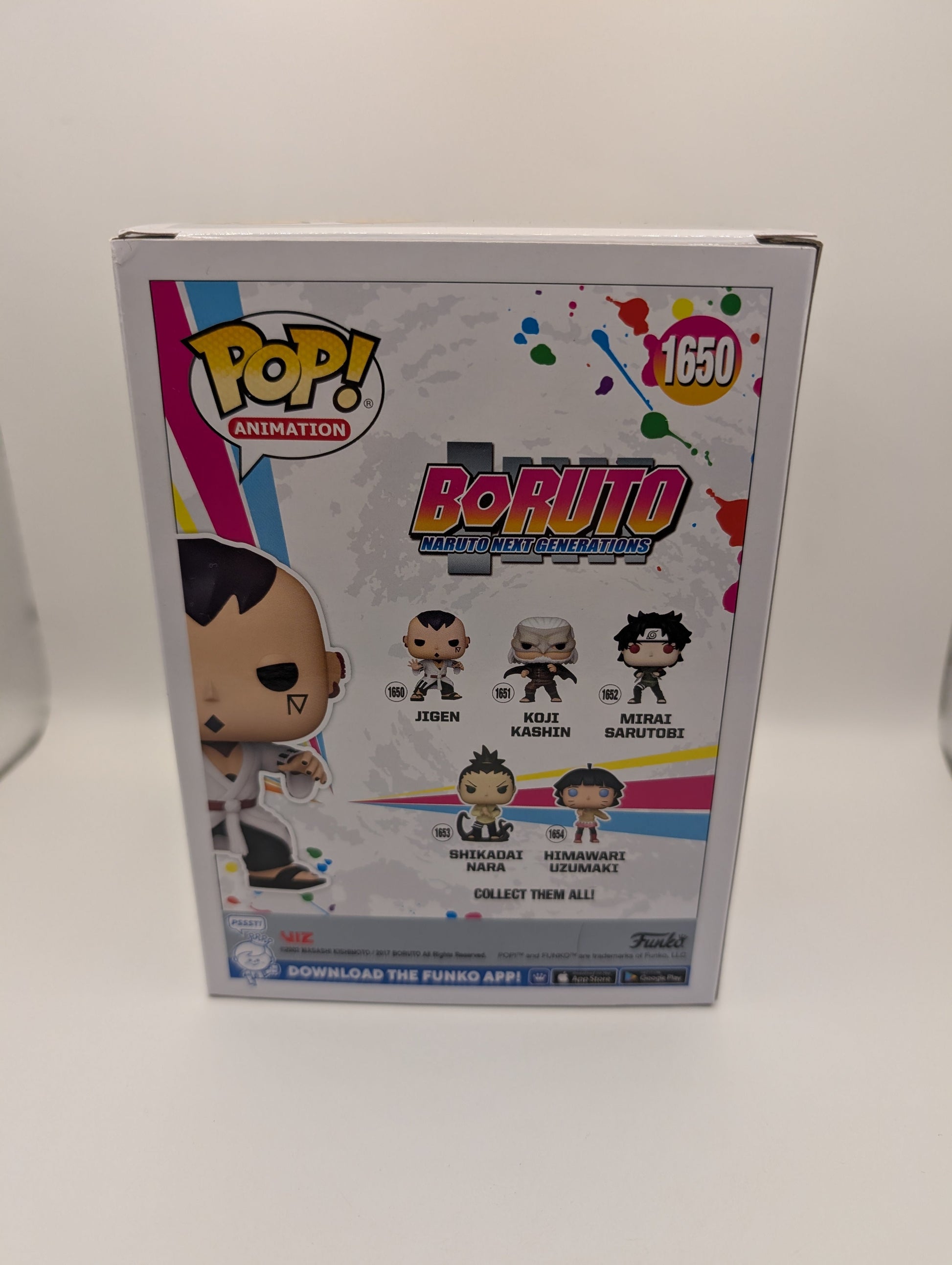 Boruto: Naruto Next Generations - Jigen Pop! Vinyl Figure #1650 FRENLY BRICKS - Open 7 Days