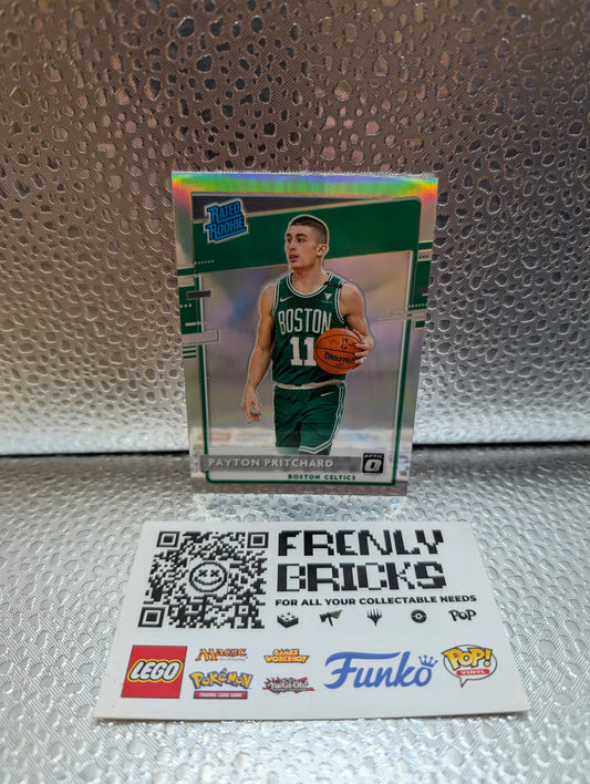 Payton Pritchard 2020-21 Donruss Optic Rated Rookie Silver Prizm #176 FRENLY BRICKS - Open 7 Days