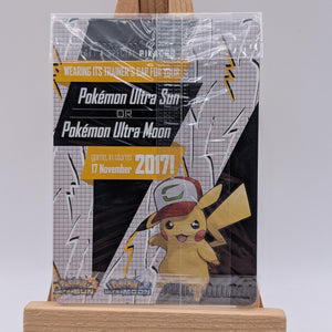 Ash's Pikachu - SM108 - SEALED - Non-Holo - SuMo Promo - Pokemon Card FRENLY BRICKS - Open 7 Days