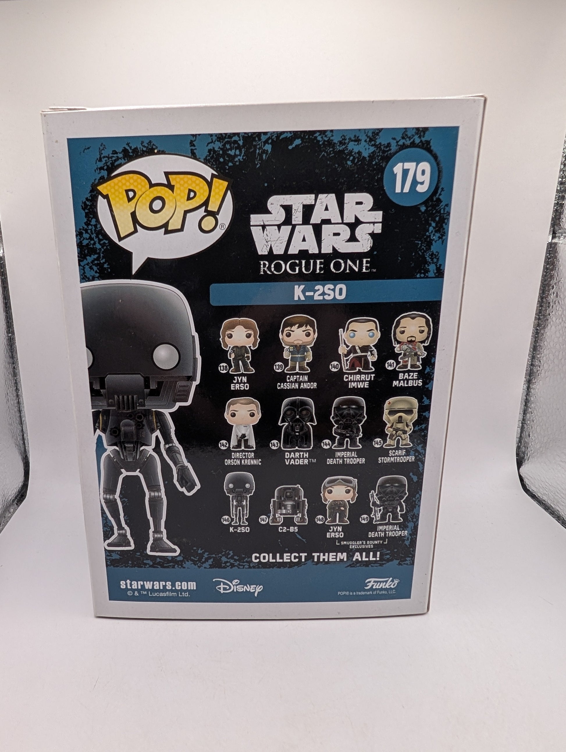 Star Wars Rogue One - K-2SO #179 NYCC 2017 Funko Pop! Vinyl FRENLY BRICKS - Open 7 Days