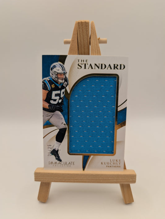 2020 Immaculate LUKE KUECHLY The Standard Jumbo Patch /25 SSP Panthers FRENLY BRICKS - Open 7 Days