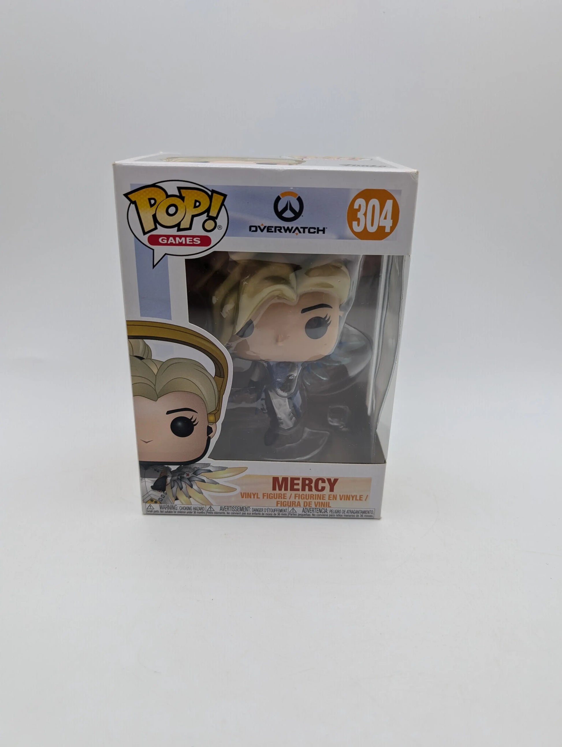 Overwatch - Mercy Cobalt Pop! Vinyl Figure #304 Funko Pop blue Vaulted FRENLY BRICKS - Open 7 Days
