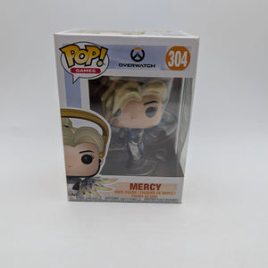 Overwatch - Mercy Cobalt Pop! Vinyl Figure #304 Funko Pop blue Vaulted FRENLY BRICKS - Open 7 Days