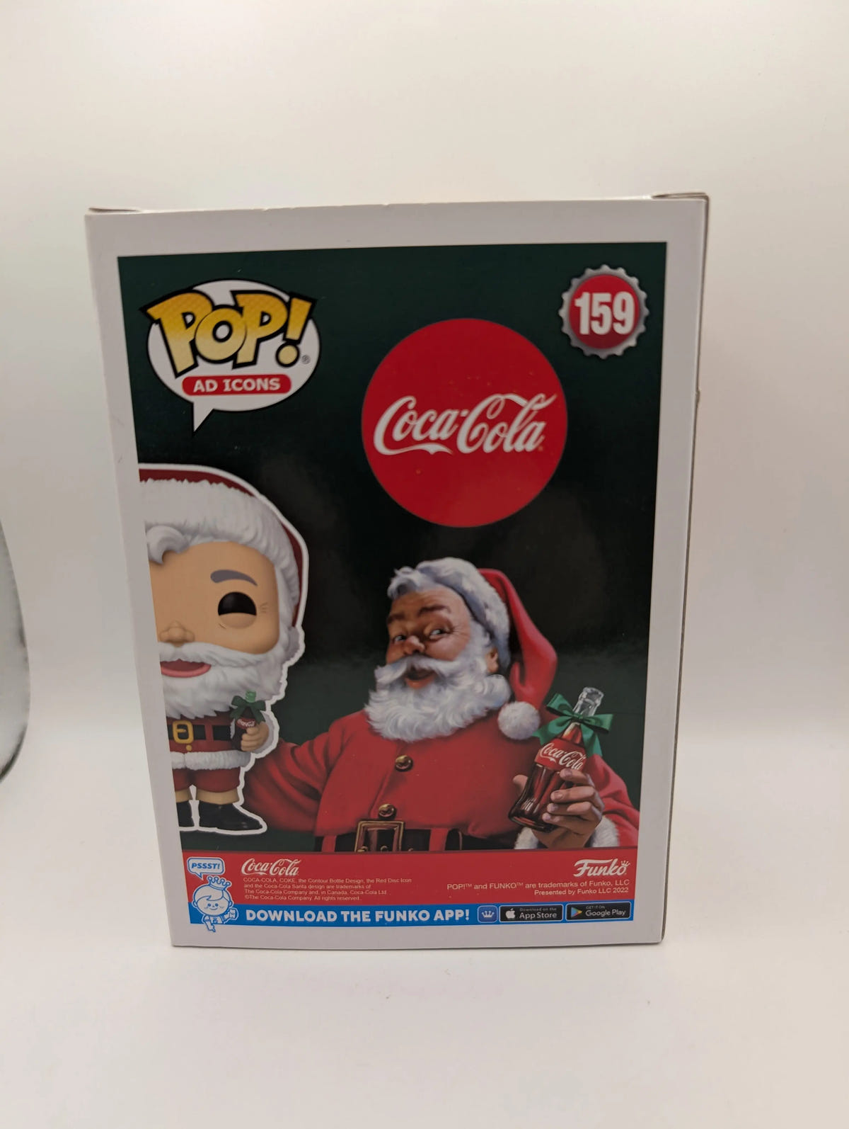 Funko POP! Vinyl: Coca-Cola - Coca-Cola Santa #159 Classic Christmas, photo 3 image 3