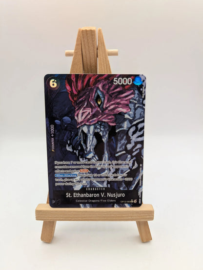 St. Ethanbaron V. Nusjuro OP13-080 R Alt Art Carrying On His Will One Piece Eng FRENLY BRICKS - Open 7 Days