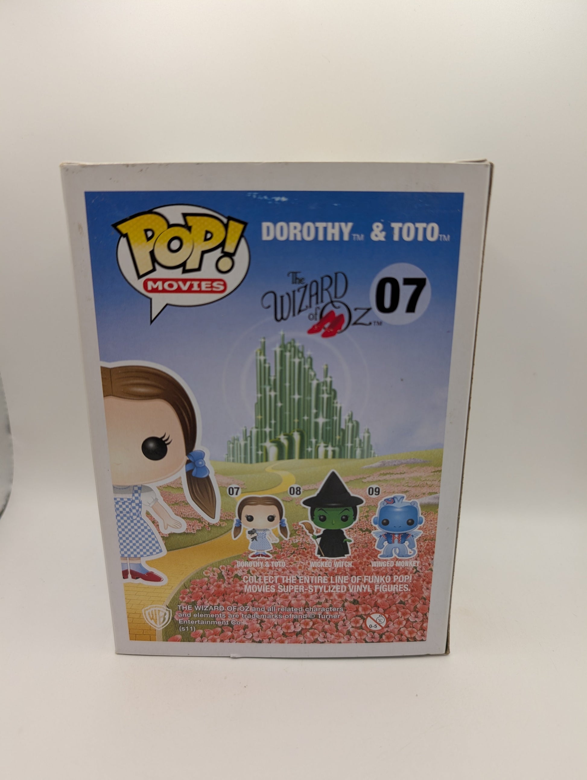 Funko Pop! Vinyl: The Wizard of Oz - Dorothy & Toto #07 Vaulted FRENLY BRICKS - Open 7 Days