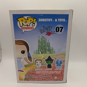 Funko Pop! Vinyl: The Wizard of Oz - Dorothy & Toto #07 Vaulted FRENLY BRICKS - Open 7 Days