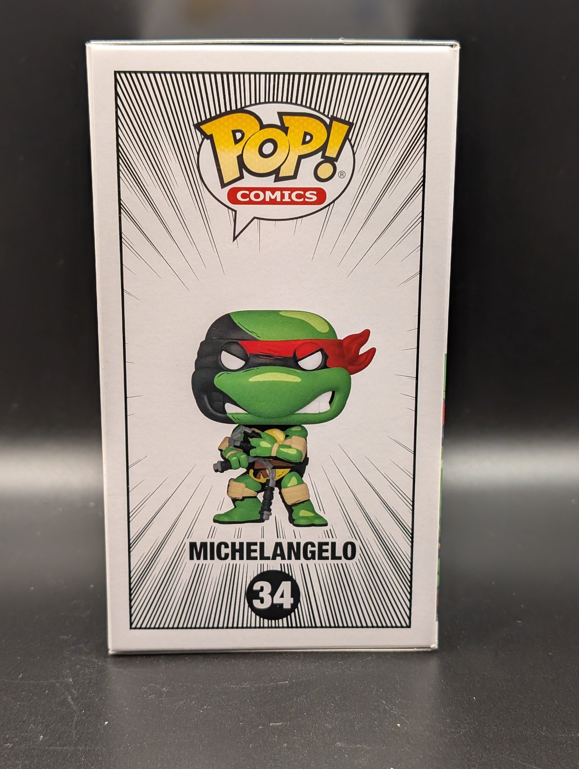 Funko POP! Comics Teenage Mutant Ninja Turtles #34 Michaelangelo Special Edition FRENLY BRICKS - Open 7 Days