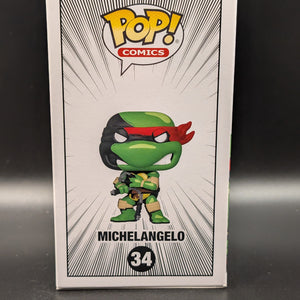 Funko POP! Comics Teenage Mutant Ninja Turtles #34 Michaelangelo Special Edition FRENLY BRICKS - Open 7 Days