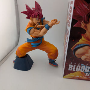 Banpresto Dragon Ball Super Blood Of Saiyans Special Ver. 6 SS God Goku Figure FRENLY BRICKS - Open 7 Days