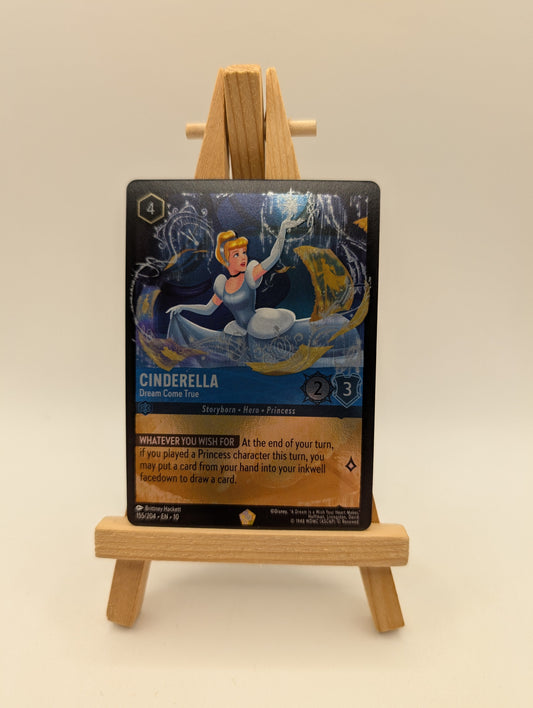 Lorcana Whispers in the Well - Cinderella - Dream Come True 155/204 FOIL FRENLY BRICKS - Open 7 Days