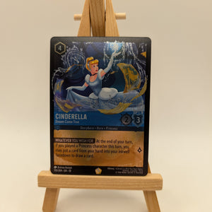 Lorcana Whispers in the Well - Cinderella - Dream Come True 155/204 FOIL FRENLY BRICKS - Open 7 Days