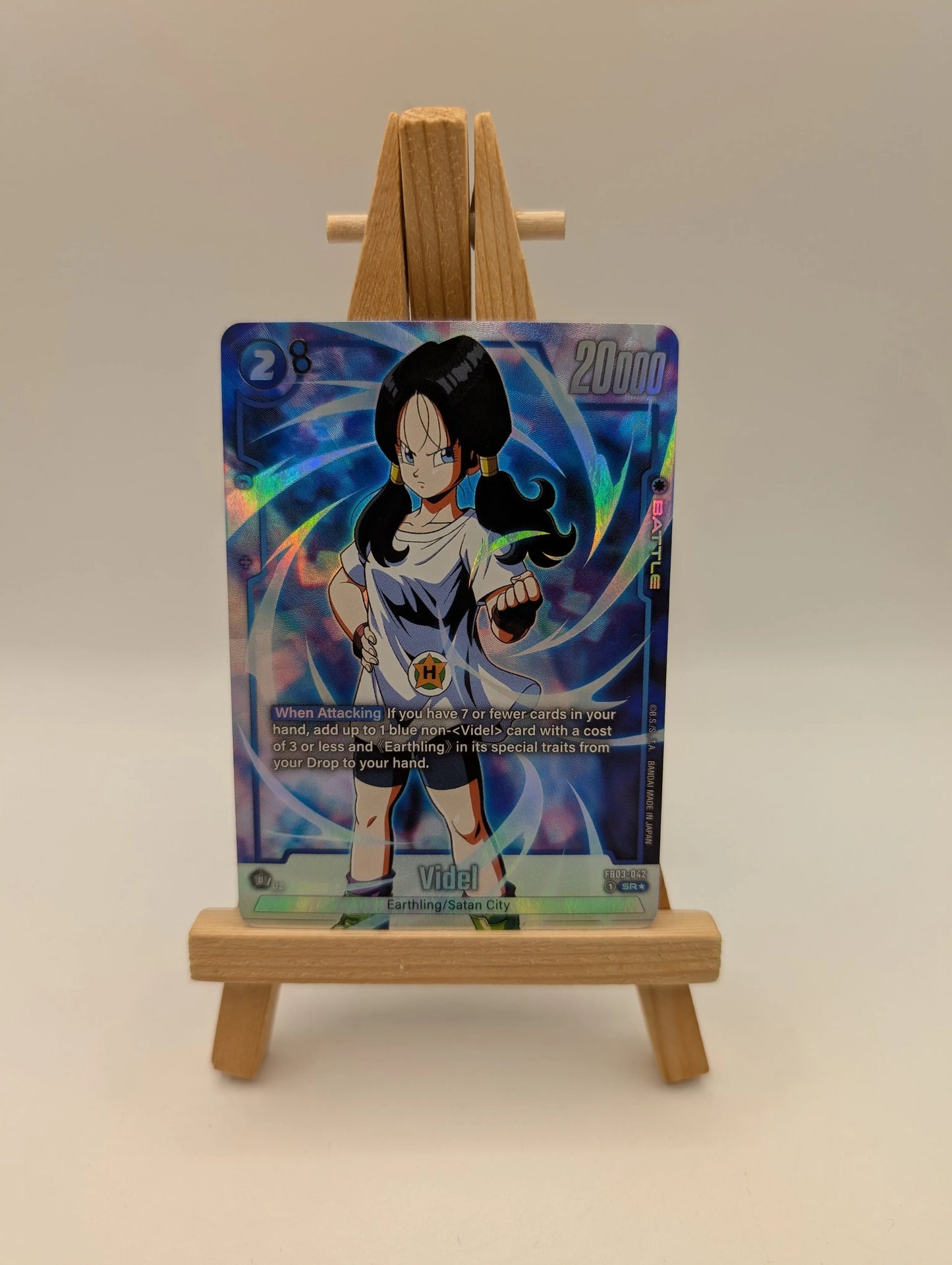 Videl SR Alt Art	FB03-042	Dragon Ball Super Fusion World Eng FRENLY BRICKS - Open 7 Days