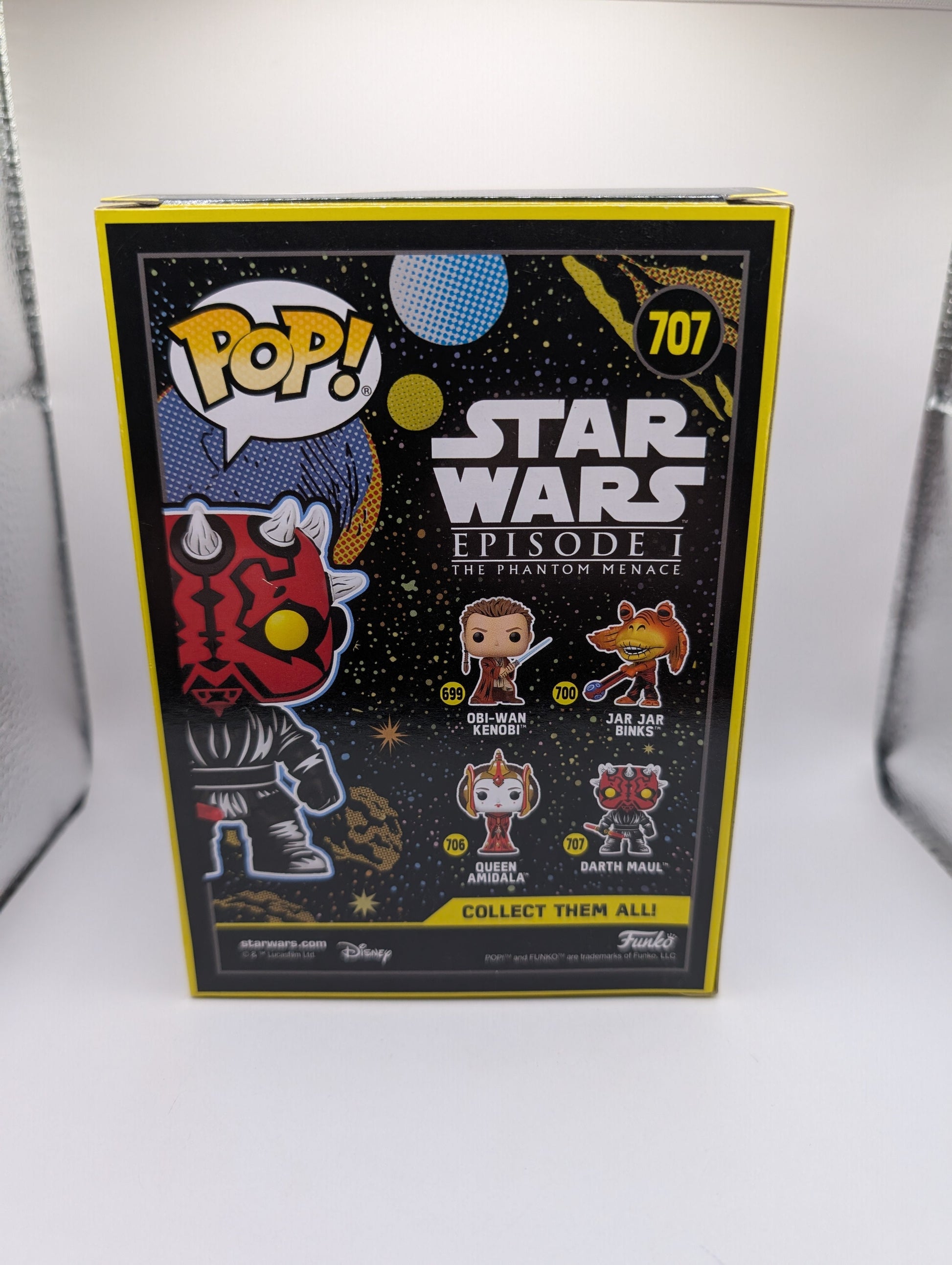 Funko Pop Star Wars Darth Maul Retro Series #707  - Ep1 The Phantom Menace FRENLY BRICKS - Open 7 Days