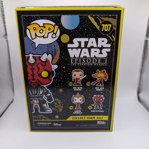 Funko Pop Star Wars Darth Maul Retro Series #707  - Ep1 The Phantom Menace FRENLY BRICKS - Open 7 Days