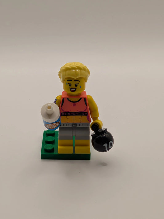 2024 LEGO Series 25 Minifigures 71045 Weight Lifter Bodybuilder FRENLY BRICKS - Open 7 Days