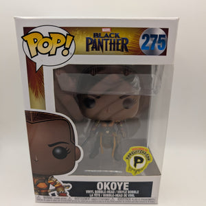 Okoye Popcultcha Exclusive #275 Black Panther Funko Pop Rare Vaulted Marvel FRENLY BRICKS - Open 7 Days