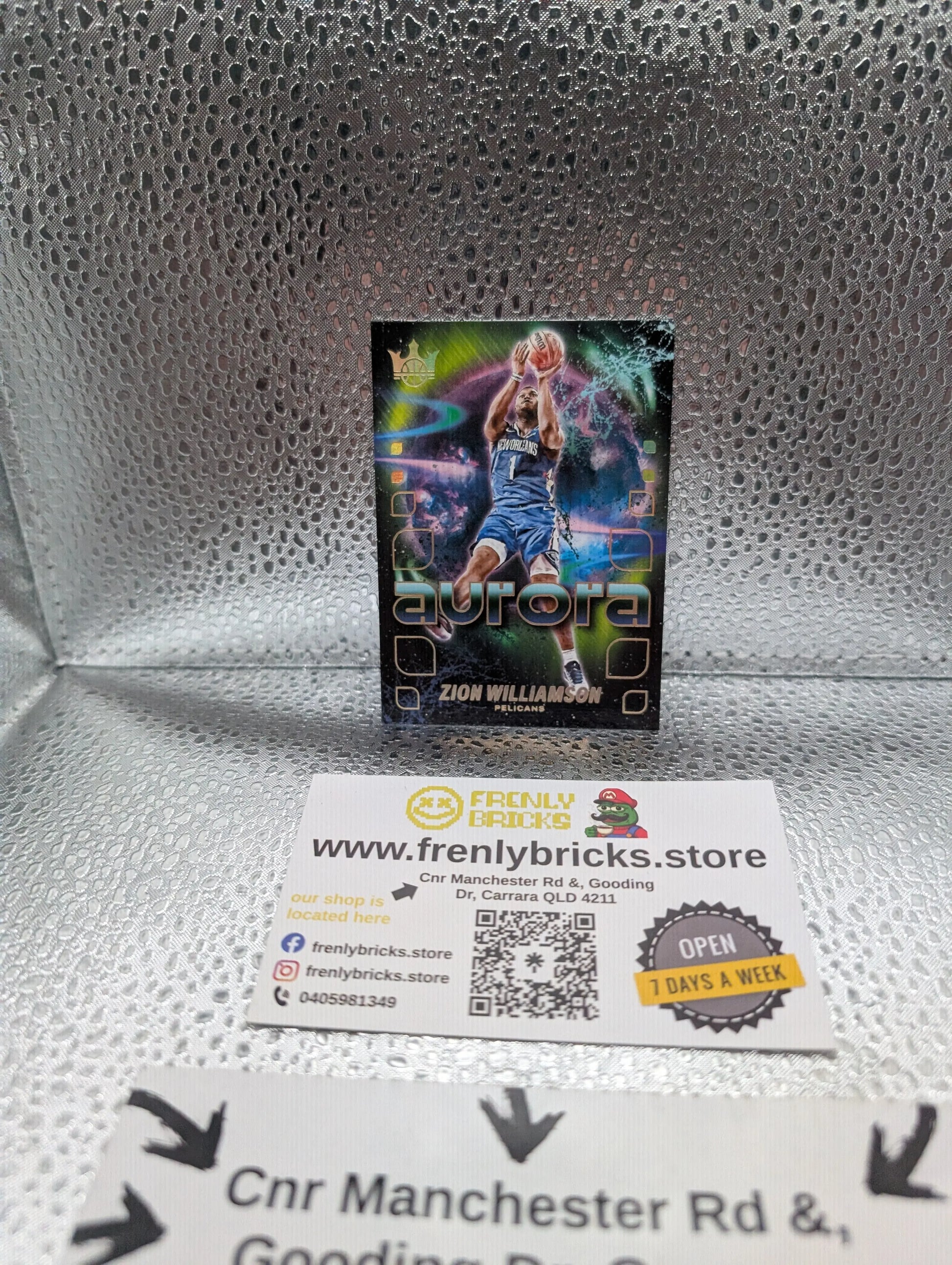 2024-25 Panini Court Kings Zion Williamson Aurora Case Hit SSSP! Pelicans #27 FRENLY BRICKS - Open 7 Days