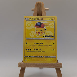 Ash’s Pikachu I Choose You Pokemon Movie Promo Card SM111 2017 FRENLY BRICKS - Open 7 Days
