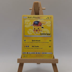Ash's Pikachu I Choose You Pokemon Movie Promo Card SM111 2017 FRENLY BRICKS - Open 7 Days Ash's Pikachu I Choose You Pokemon Movie Promo Card SM111 2017 FRENLY BRICKS - Open 7 Days