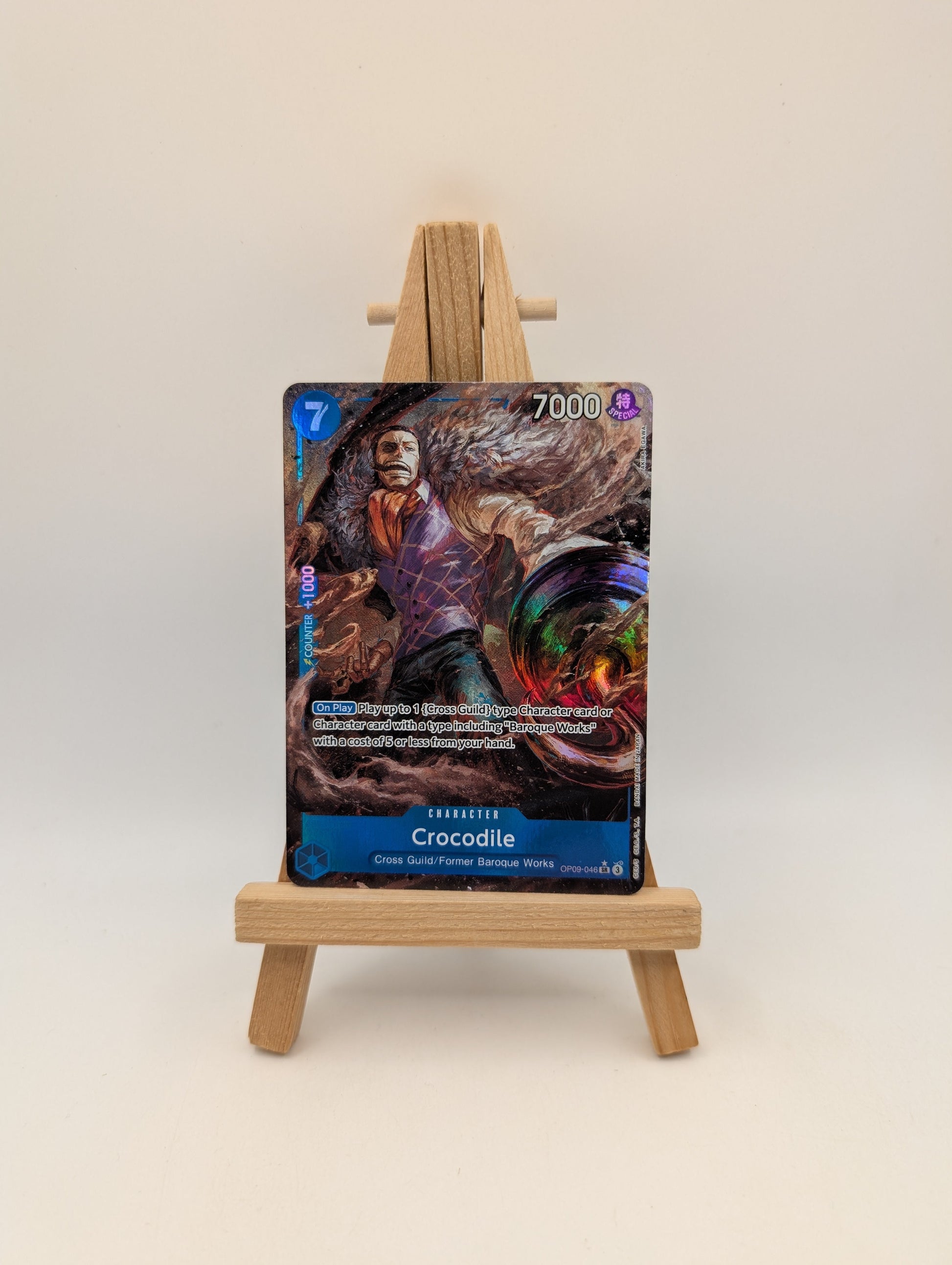 Crocodile (Alt Art) OP09-046 English Emperors in New World - One Piece Card - NM FRENLY BRICKS - Open 7 Days