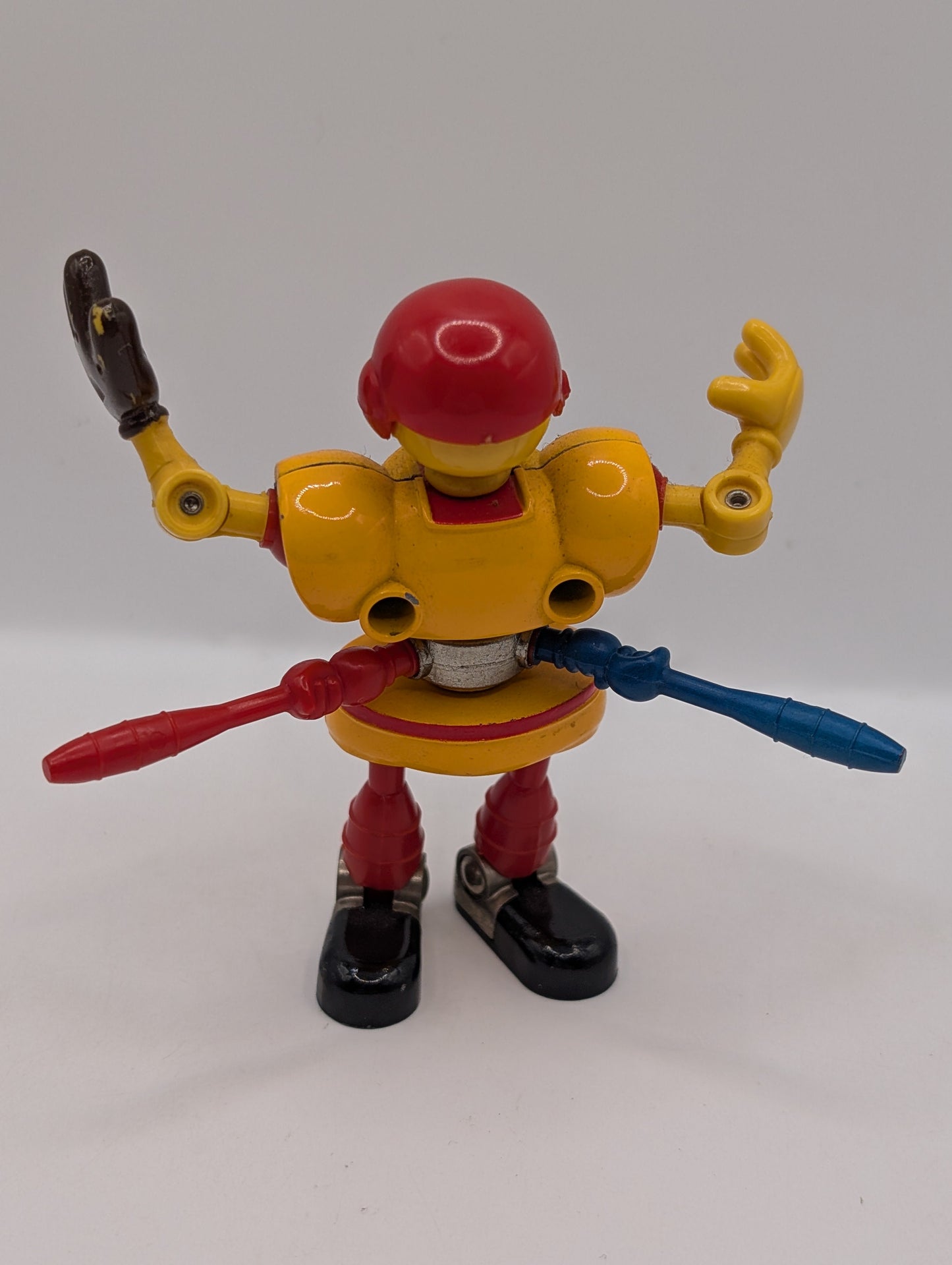TAKARA TAKATOKU CHOGOKIN ROBODACHI BASEBALL PLAYER DIE-CAST ROBOT NO.5 JAPAN FRENLY BRICKS - Open 7 Days