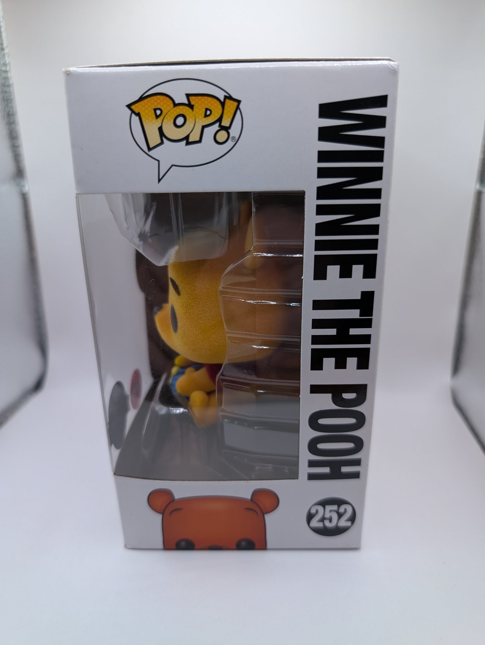 Funko Pop! - Disney: Winnie the Pooh - Winnie the Pooh #252 - Flocked FRENLY BRICKS - Open 7 Days