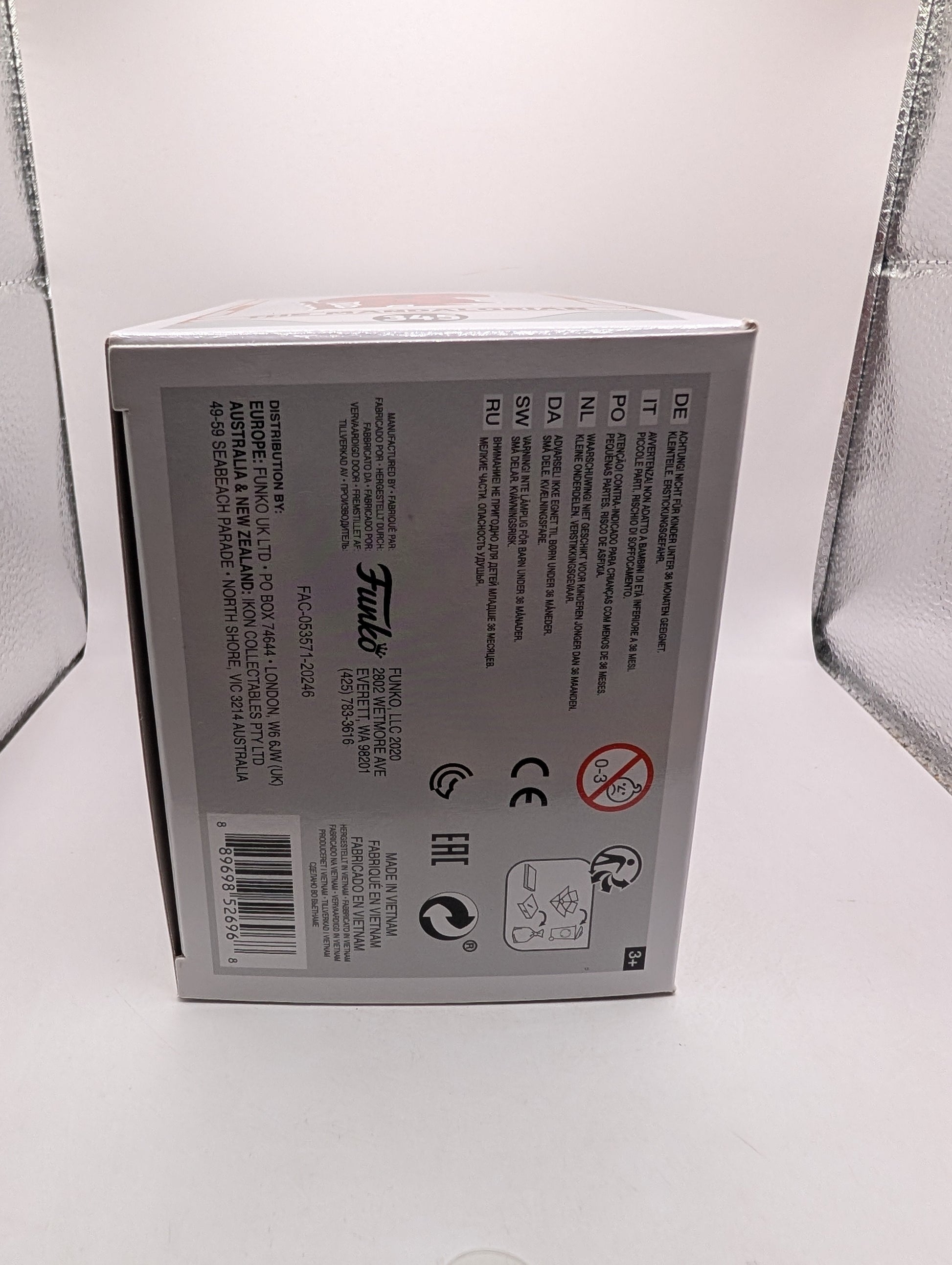 THE MANDALORIAN Star Wars Red Metallic Chrome Funko POP! #345 FRENLY BRICKS - Open 7 Days