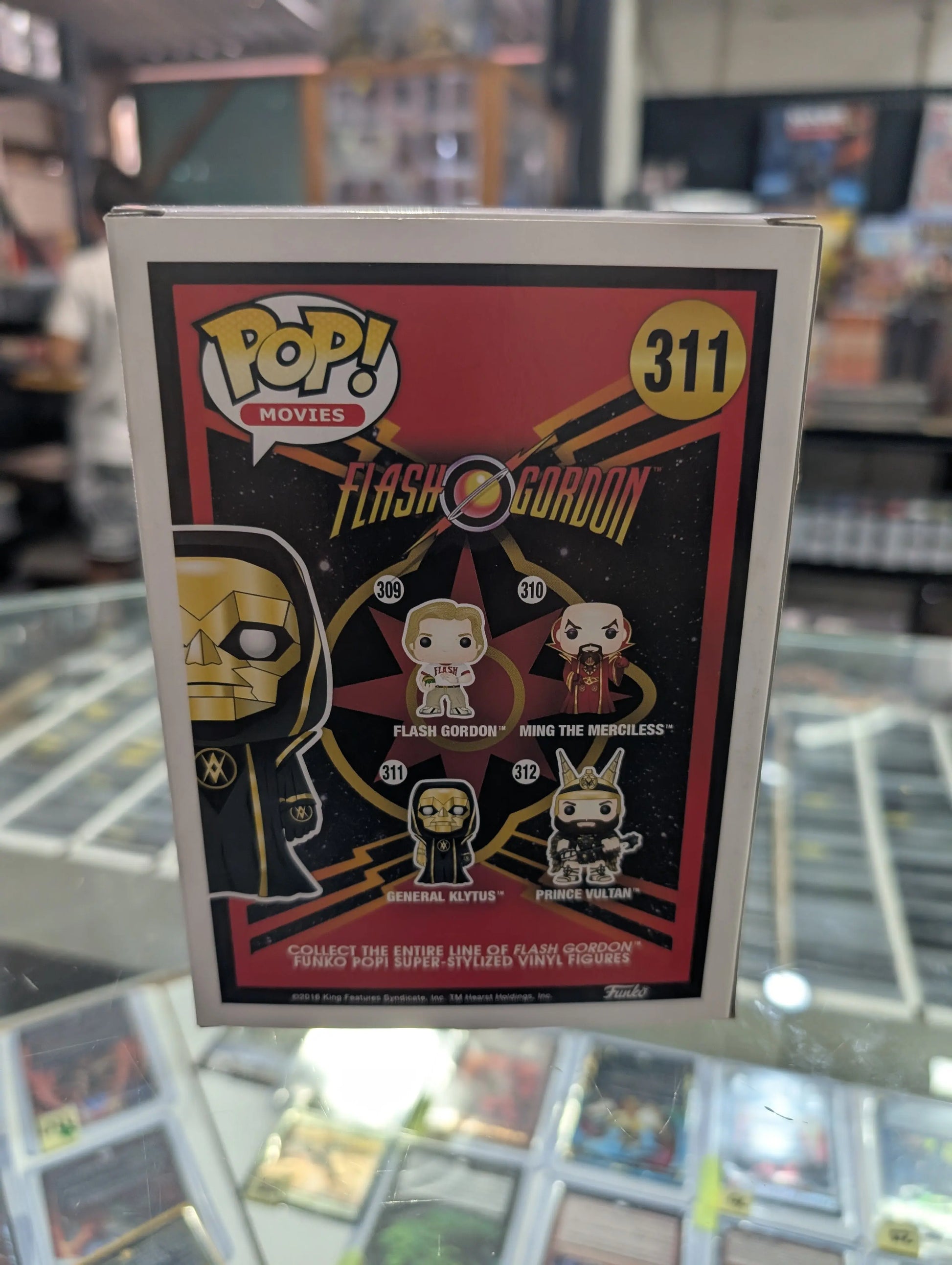 FUNKO POP!  FLASH GORDON #311 GENERAL KLYTUS VAULTED VINYL FIGURE FRENLY BRICKS - Open 7 Days