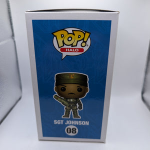 SGT Johnson Pop 08 - Halo Funko Pop! Vinyl 2018 Vaulted FRENLY BRICKS - Open 7 Days