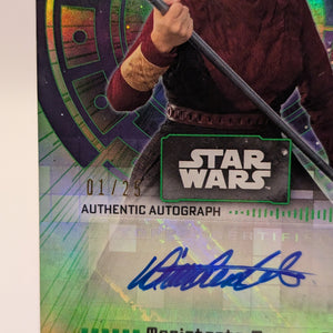 Topps Star Wars Signature Edition Diana Lee Inosanto Auto Autograph Magistrate Green FRENLY BRICKS - Open 7 Days